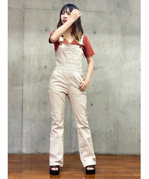 one way（ワンウェイ）の「【oneway】デニムタイトサロペット（サロペット/オーバーオール・レディース・ライトブルー/ベージュ/ブラック系その他・FREE）」の16枚目の写真