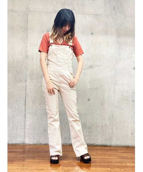 one way（ワンウェイ）の「【oneway】デニムタイトサロペット（サロペット/オーバーオール・レディース・ライトブルー/ベージュ/ブラック系その他・FREE）」の17枚目の写真