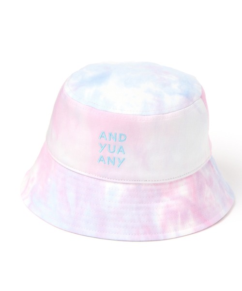 GLOBAL WORK（グローバルワーク）の「AND YUA ANY/オリジナルロゴバケハ/957018（ハット・キッズ・ブラック/ピンク/アイボリー/その他/オフホワイト・FREE）」の4枚目の写真