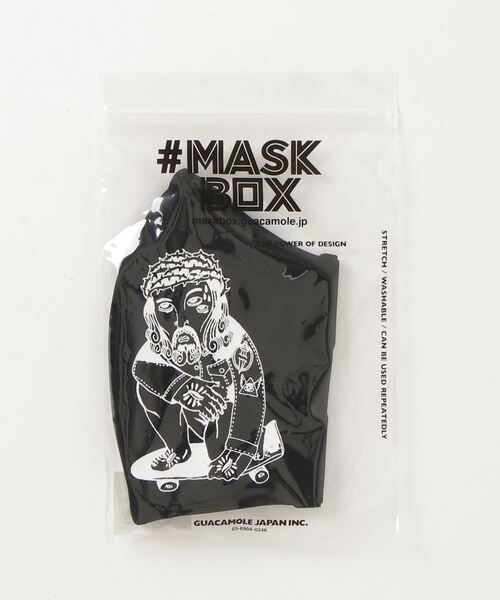 PR01.（ピーアールワン）の「MASK BOX UNKINDNESS TOKYO（マスク・メンズ・サックスブルー/ホワイト×グリーン/ブラック系その他・FREE）」の10枚目の写真