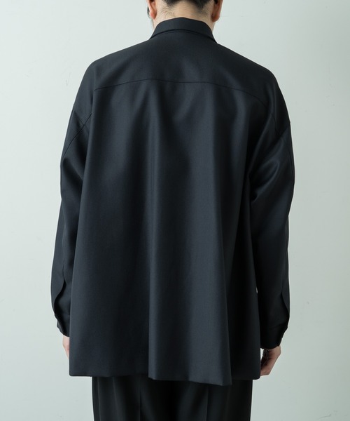 Lui's(ルイス)の「ウールカルゼカバーオール(カバーオール・メンズ・グレー/ブラック・MEDIUM/SMALL)」の10枚目の写真