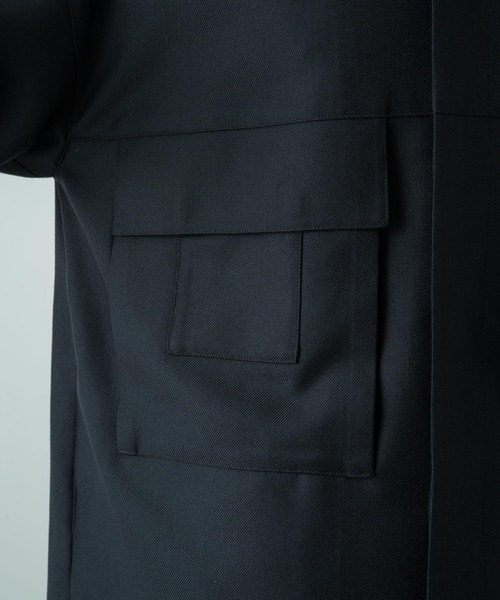 Lui's(ルイス)の「ウールカルゼカバーオール(カバーオール・メンズ・グレー/ブラック・MEDIUM/SMALL)」の16枚目の写真