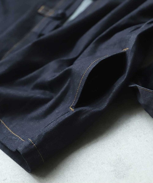 antiqua(アンティカ)の「デニムジャケット(デニムジャケット・メンズ・ノンウォッシュ・FREE)」の17枚目の写真