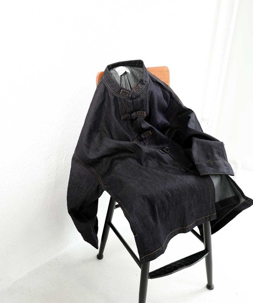 antiqua(アンティカ)の「デニムジャケット(デニムジャケット・メンズ・ノンウォッシュ・FREE)」の10枚目の写真