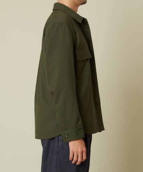 EYE. D WEARing（アイディウェアリング）の「EYE.D WEARing CORDURAウールリップCPOジャケット（ブルゾン・メンズ・カーキ・4/3）」の6枚目の写真