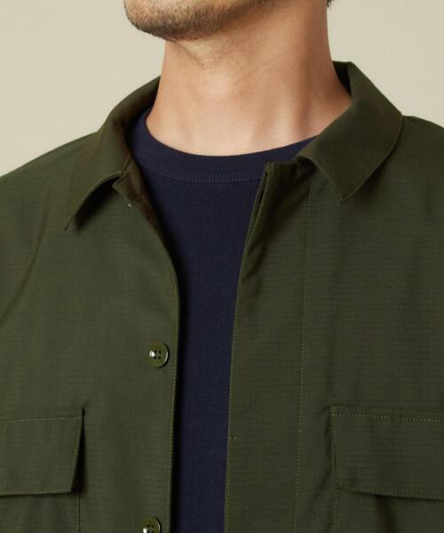 EYE. D WEARing（アイディウェアリング）の「EYE.D WEARing CORDURAウールリップCPOジャケット（ブルゾン・メンズ・カーキ・4/3）」の7枚目の写真