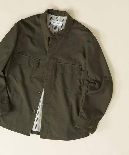 EYE. D WEARing（アイディウェアリング）の「EYE.D WEARing CORDURAウールリップCPOジャケット（ブルゾン・メンズ・カーキ・4/3）」の11枚目の写真