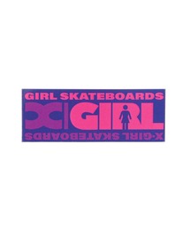 X-girl | GIRL SKATEBOARDS BOX STICKER(ステッカー/テープ)