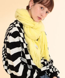 Ray BEAMS | Ray BEAMS / 無地 カラー ロング マフラー(マフラー)