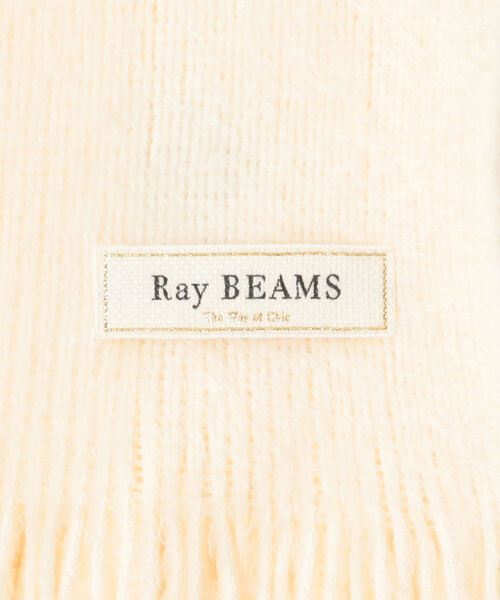 Ray BEAMS（レイビームス）の「Ray BEAMS / 無地 カラー ロング マフラー（マフラー・レディース・ライトグレー/ブラック/オフホワイト/イエロー・ONE SIZE）」の11枚目の写真