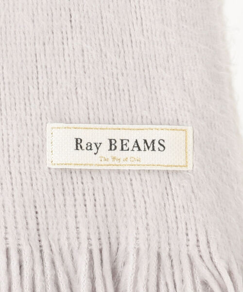 Ray BEAMS（レイビームス）の「Ray BEAMS / 無地 カラー ロング マフラー（マフラー・レディース・ライトグレー/ブラック/オフホワイト/イエロー・ONE SIZE）」の17枚目の写真