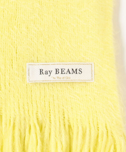Ray BEAMS（レイビームス）の「Ray BEAMS / 無地 カラー ロング マフラー（マフラー・レディース・ライトグレー/ブラック/オフホワイト/イエロー・ONE SIZE）」の14枚目の写真