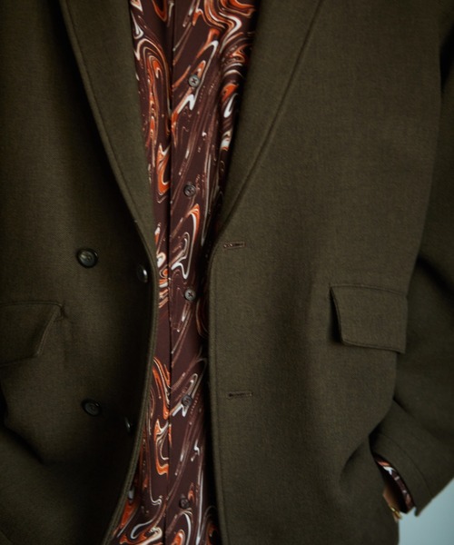 TAUPE(トープ)の「TAUPE/トープ/Spondish 4B Jacket/スポンディッシュ4Bジャケット(テーラードジャケット・メンズ・ブラウン・2)」の7枚目の写真