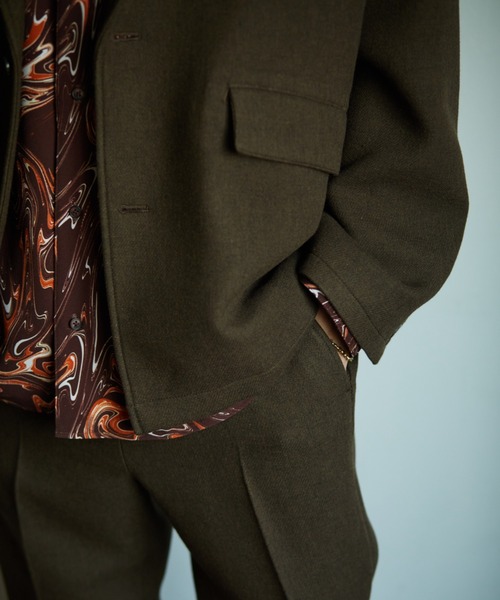 TAUPE(トープ)の「TAUPE/トープ/Spondish 4B Jacket/スポンディッシュ4Bジャケット(テーラードジャケット・メンズ・ブラウン・2)」の8枚目の写真