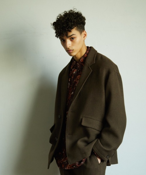 TAUPE(トープ)の「TAUPE/トープ/Spondish 4B Jacket/スポンディッシュ4Bジャケット(テーラードジャケット・メンズ・ブラウン・2)」の4枚目の写真