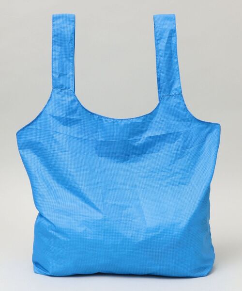 SHIPS（シップス）の「【WEB限定】SHIPS: パッカブル ナイロン SHIPS ロゴ エコ バッグ（エコバッグ/サブバッグ・メンズ・ネイビー/ピンク/ブルー/ブラック・ONE SIZE）」の13枚目の写真