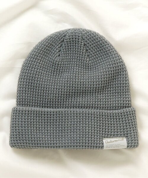 apres les cours（アプレレクール）の「カラバリニットキャップ（ニットキャップ/ビーニー・キッズ・ブラウン/サックスブルー/アイボリー/キャメル・50/54/58）」の6枚目の写真