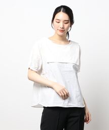 Samansa Mos2 | セーラー衿前後着ブラウス(シャツ/ブラウス)