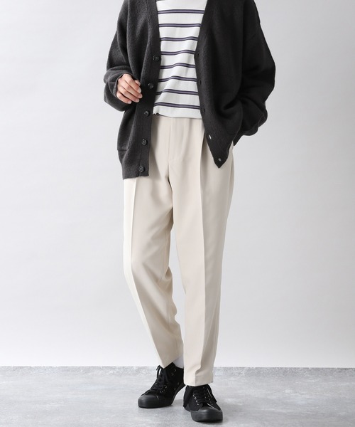 RAGEBLUE（レイジブルー）の「センタープレスタック/PEツイルテーパードスラックス/956201（スラックス・メンズ・ブルー/その他4/ブラック/ベージュ/ダークブラウン/ベージュ系その他2・MEDIUM/LARGE）」の6枚目の写真