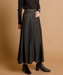 CIENA | インバーデットフレアデニムスカート(スカート)