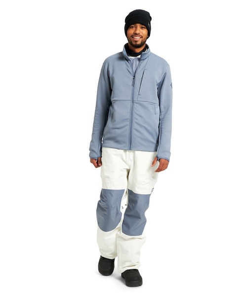 BURTON(バートン)の「異素材コンビ Multipath ボンディングフリース フルジップ ジャケット(ブルゾン・メンズ・ブルーグレー・L/M/S)」の6枚目の写真