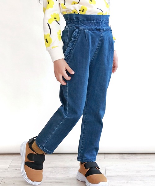 L.COPECK(エルコペック)の「ハイストレッチデニムパンツ/チノタックテーパードパンツ(デニムパンツ・キッズ・ネイビー/ブルー/ベージュ・130cm/140cm/120cm/110cm/100cm)」の3枚目の写真