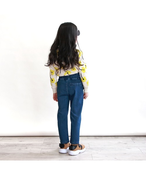 L.COPECK(エルコペック)の「ハイストレッチデニムパンツ/チノタックテーパードパンツ(デニムパンツ・キッズ・ネイビー/ブルー/ベージュ・130cm/140cm/120cm/110cm/100cm)」の6枚目の写真