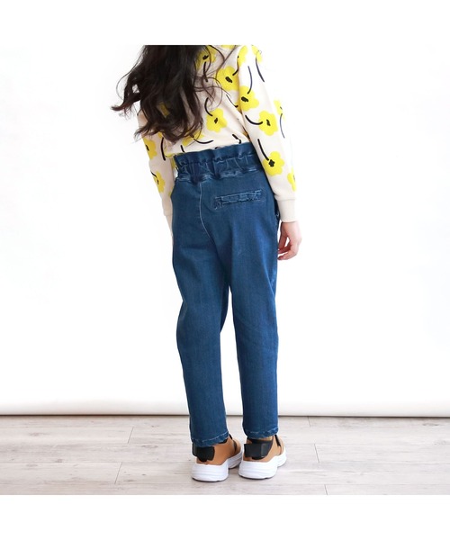 L.COPECK(エルコペック)の「ハイストレッチデニムパンツ/チノタックテーパードパンツ(デニムパンツ・キッズ・ネイビー/ブルー/ベージュ・130cm/140cm/120cm/110cm/100cm)」の7枚目の写真
