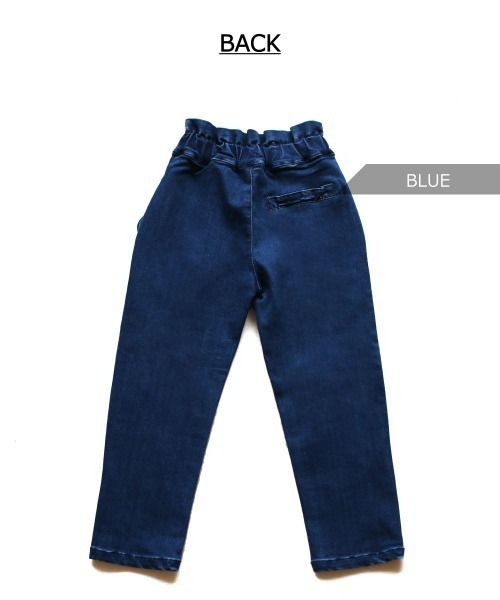 L.COPECK(エルコペック)の「ハイストレッチデニムパンツ/チノタックテーパードパンツ(デニムパンツ・キッズ・ネイビー/ブルー/ベージュ・130cm/140cm/120cm/110cm/100cm)」の10枚目の写真