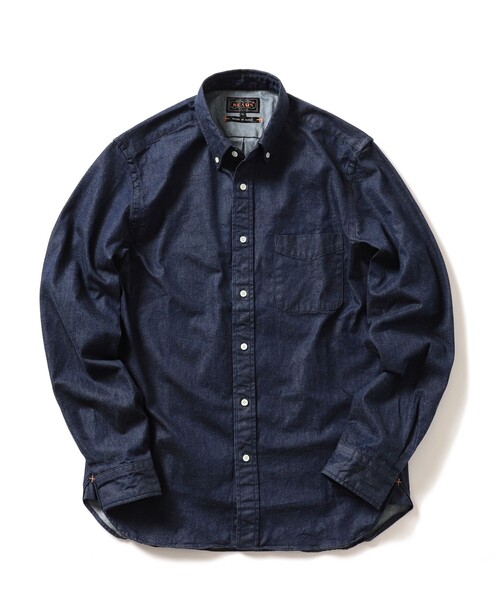 BEAMS PLUS(ビームスプラス)の「B.D. Denim(シャツ/ブラウス・メンズ・インディゴブルー・SMALL/MEDIUM/LARGE/X-SMALL/X-LARGE/XX-LARGE)」の14枚目の写真