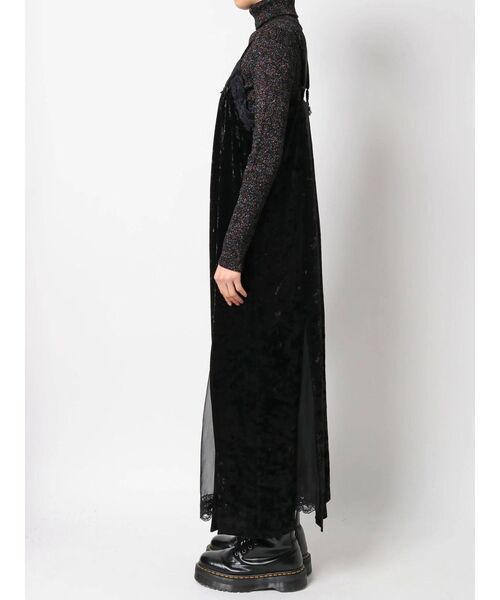 jouetie(ジュエティ)の「シアードッキングランジェリーワンピース(ワンピース・レディース・アイボリー/ブラック/その他2・MEDIUM)」の7枚目の写真