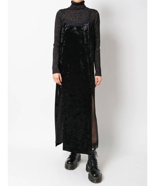 jouetie(ジュエティ)の「シアードッキングランジェリーワンピース(ワンピース・レディース・アイボリー/ブラック/その他2・MEDIUM)」の12枚目の写真