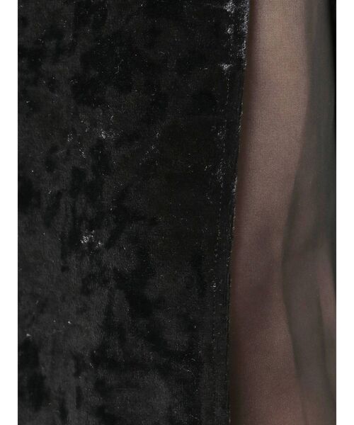 jouetie(ジュエティ)の「シアードッキングランジェリーワンピース(ワンピース・レディース・アイボリー/ブラック/その他2・MEDIUM)」の6枚目の写真