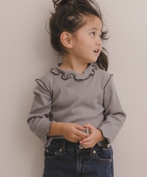 URBAN RESEARCH DOORS | 【一部WEB限定サイズ】配色メローリブカットソー(KIDS)(Tシャツ/カットソー)