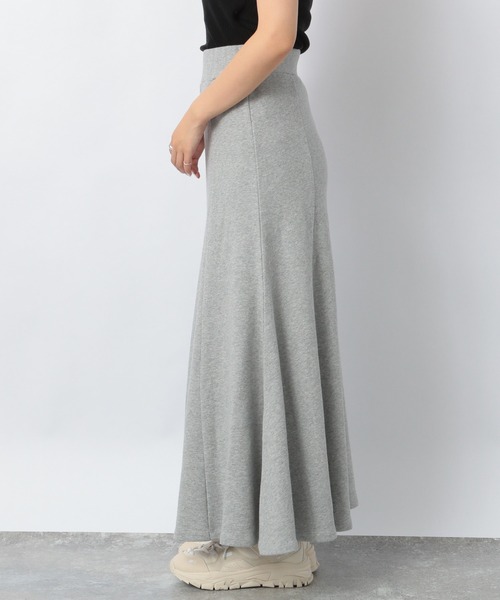Heather（ヘザー）の「セルフィ―ウラケフレアロングスカート 237203（スカート・レディース・アイボリー/グレー・FREE）」の21枚目の写真
