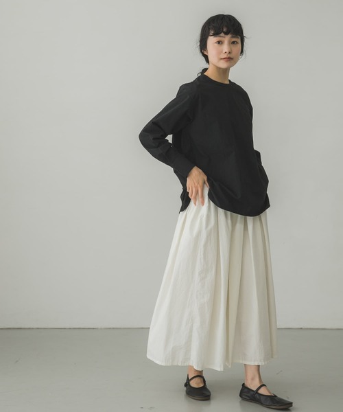 かぐれ（カグレ）の「コットンクルーネックプルオーバー（シャツ