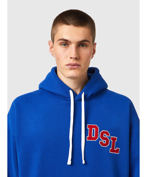 DIESEL(ディーゼル)の「メンズ パーカー ルーズフィット(パーカー・メンズ・ブルー/イエロー/ホワイト/ブラック・XX-LARGE/X-LARGE/X-SMALL/SMALL/LARGE/MEDIUM/XXX-LARGE)」の16枚目の写真