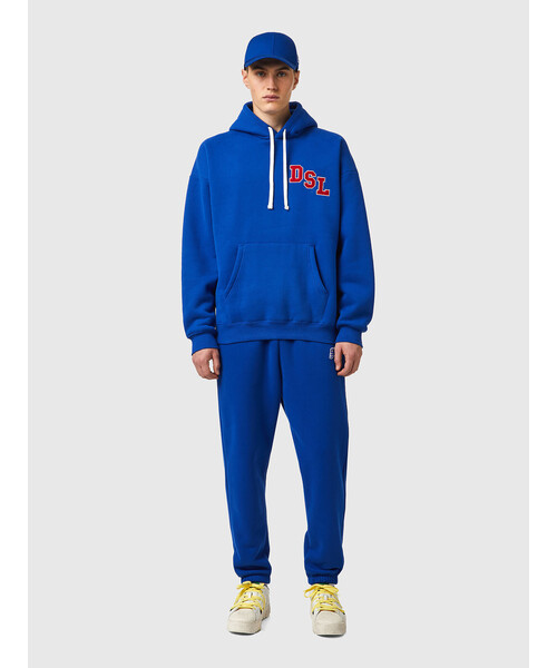 DIESEL(ディーゼル)の「メンズ パーカー ルーズフィット(パーカー・メンズ・ブルー/イエロー/ホワイト/ブラック・XX-LARGE/X-LARGE/X-SMALL/SMALL/LARGE/MEDIUM/XXX-LARGE)」の5枚目の写真