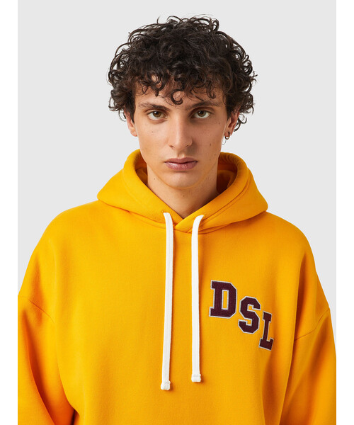 DIESEL(ディーゼル)の「メンズ パーカー ルーズフィット(パーカー・メンズ・ブルー/イエロー/ホワイト/ブラック・XX-LARGE/X-LARGE/X-SMALL/SMALL/LARGE/MEDIUM/XXX-LARGE)」の12枚目の写真