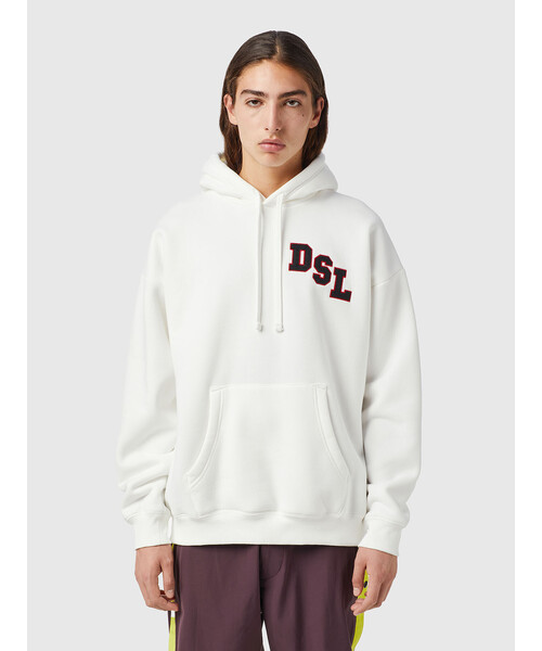 DIESEL(ディーゼル)の「メンズ パーカー ルーズフィット(パーカー・メンズ・ブルー/イエロー/ホワイト/ブラック・XX-LARGE/X-LARGE/X-SMALL/SMALL/LARGE/MEDIUM/XXX-LARGE)」の19枚目の写真