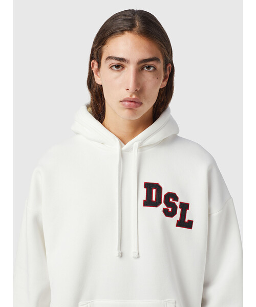 DIESEL(ディーゼル)の「メンズ パーカー ルーズフィット(パーカー・メンズ・ブルー/イエロー/ホワイト/ブラック・XX-LARGE/X-LARGE/X-SMALL/SMALL/LARGE/MEDIUM/XXX-LARGE)」の22枚目の写真