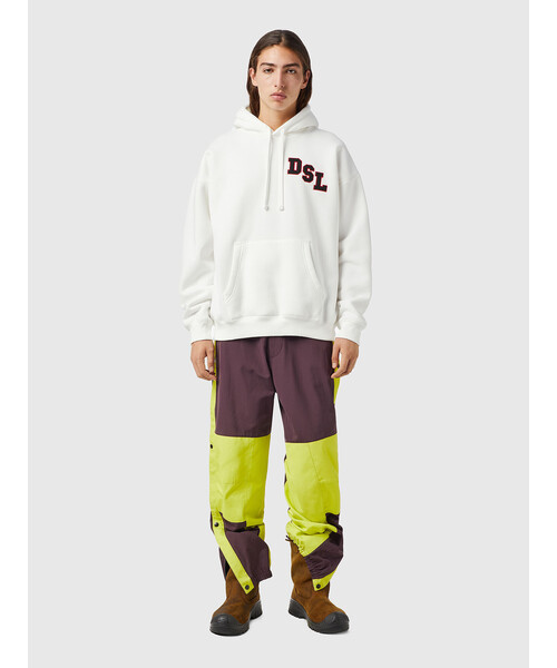 DIESEL(ディーゼル)の「メンズ パーカー ルーズフィット(パーカー・メンズ・ブルー/イエロー/ホワイト/ブラック・XX-LARGE/X-LARGE/X-SMALL/SMALL/LARGE/MEDIUM/XXX-LARGE)」の15枚目の写真
