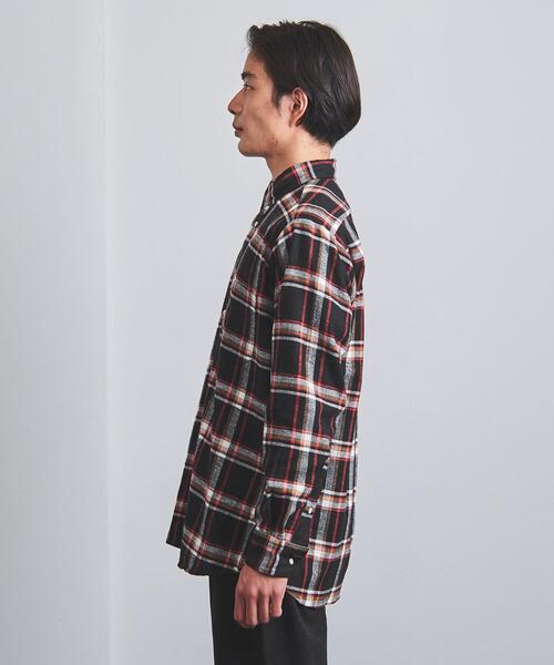 GITMAN VINTAGE(ギットマン ヴィンテージ)の「<GITMAN VINTAGE (ギットマン ビンテージ)> プレイド ボタンダウン シャツ(シャツ/ブラウス・メンズ・ブラック・16/16 1/2/15 1/2/15 )」の3枚目の写真