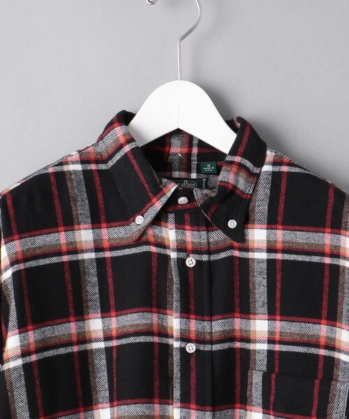 GITMAN VINTAGE(ギットマン ヴィンテージ)の「<GITMAN VINTAGE (ギットマン ビンテージ)> プレイド ボタンダウン シャツ(シャツ/ブラウス・メンズ・ブラック・16/16 1/2/15 1/2/15 )」の14枚目の写真
