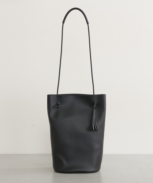 PUAL CE CIN(ピュアルセシン)の「TASSEL TOTE/タッセルトートバッグ(トートバッグ・レディース・ブラック・FREE)」の8枚目の写真