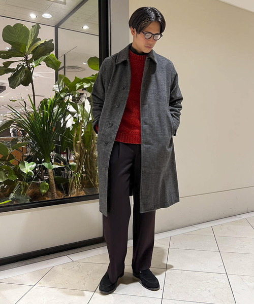 URBAN RESEARCH（アーバンリサーチ）の「3Gミックスメランジクルーネック（ニット/セーター・メンズ・ブラウン系その他/オレンジ系その他/グリーン系その他・MEDIUM/LARGE/SMALL）」の9枚目の写真