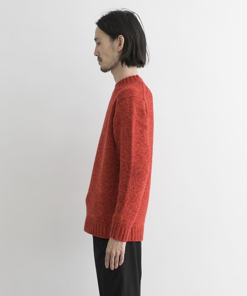 URBAN RESEARCH（アーバンリサーチ）の「3Gミックスメランジクルーネック（ニット/セーター・メンズ・ブラウン系その他/オレンジ系その他/グリーン系その他・MEDIUM/LARGE/SMALL）」の15枚目の写真