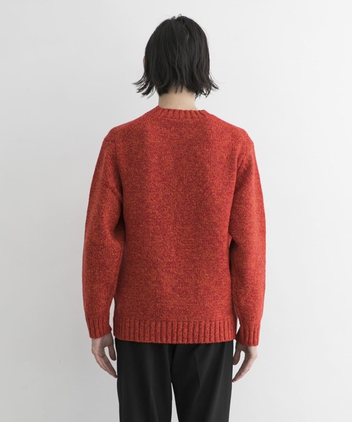 URBAN RESEARCH（アーバンリサーチ）の「3Gミックスメランジクルーネック（ニット/セーター・メンズ・ブラウン系その他/オレンジ系その他/グリーン系その他・MEDIUM/LARGE/SMALL）」の16枚目の写真