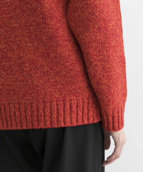 URBAN RESEARCH（アーバンリサーチ）の「3Gミックスメランジクルーネック（ニット/セーター・メンズ・ブラウン系その他/オレンジ系その他/グリーン系その他・MEDIUM/LARGE/SMALL）」の18枚目の写真