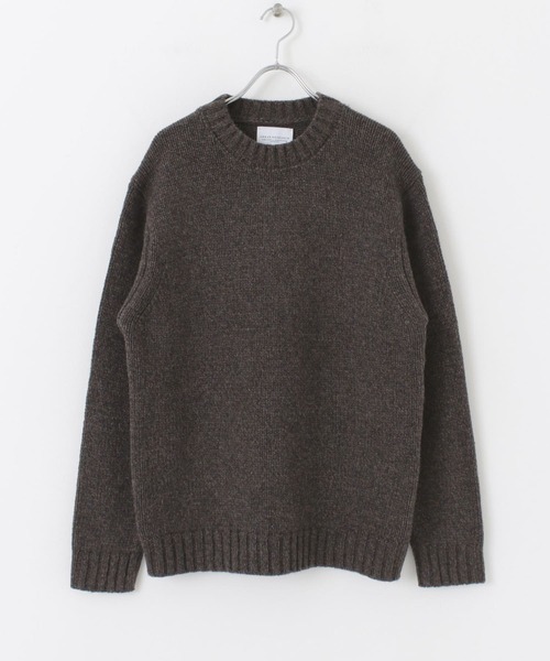 URBAN RESEARCH（アーバンリサーチ）の「3Gミックスメランジクルーネック（ニット/セーター・メンズ・ブラウン系その他/オレンジ系その他/グリーン系その他・MEDIUM/LARGE/SMALL）」の21枚目の写真